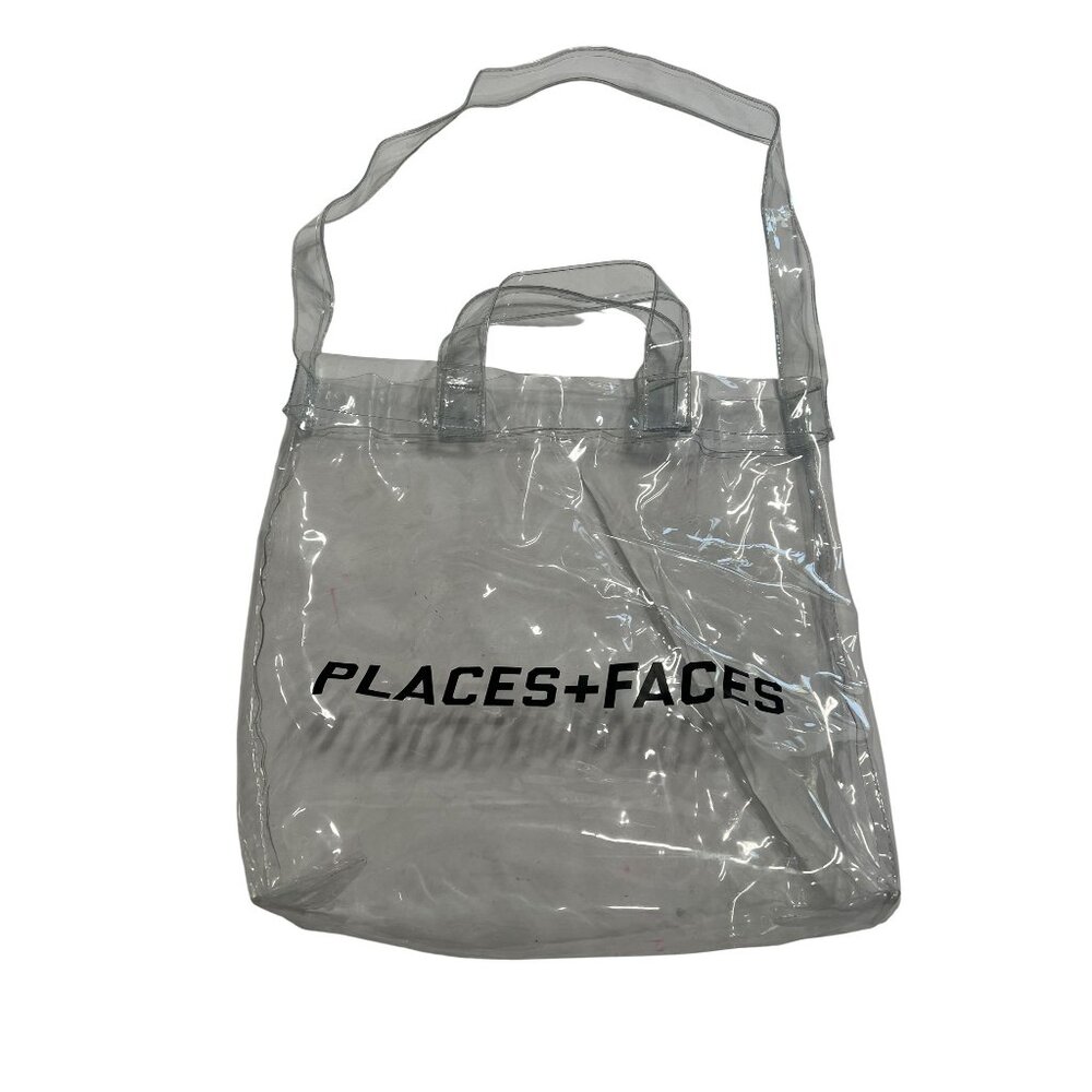 Places + Faces PVC Tote Bag in Clear